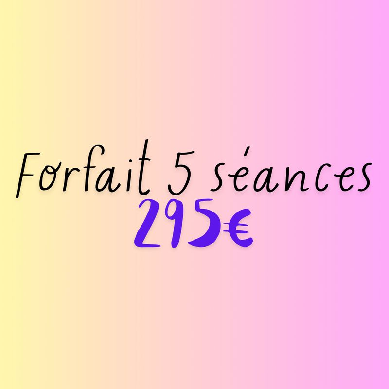 Forfait 5 séances