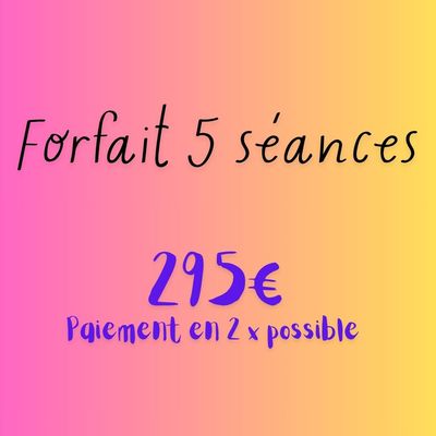 Forfait 5 séances