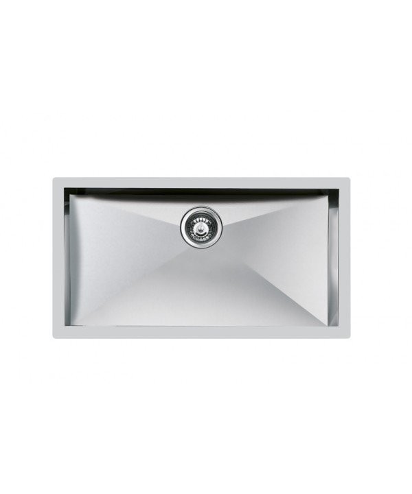 Foster Lavello 1 Vasca 864x464 mm Quadra Filototp Inox Spazzolato cod. 1218050