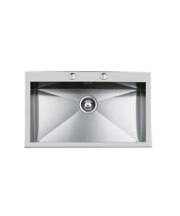 Foster Lavello 1 Vasca 825x503 mm Quadra Filototp Inox Spazzolato cod. 1229050