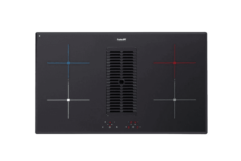 FOSTER 7391245 PIANO COTTURA INDUZIONE 4 ZONE CAPPA ASPIRANTE INTEGRATA CL. A++