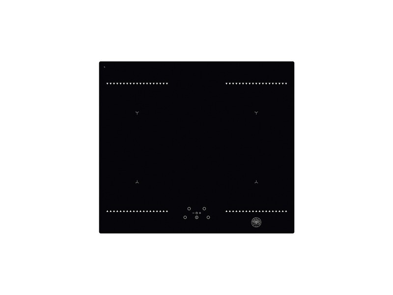 Piano cottura a induzione da 60 cm, 4 zone cottura e 2 bridge Bertazzoni P604IC2B2NEE