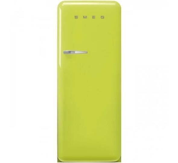 Smeg FAB28RLI5 Frigorifero ventilato, Compressore Inverter, Illuminazione interna a LED, Multiflow, Colore Verde Lime