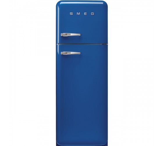 Smeg FAB30RBE5 Frigorifero ventilato, Compressore Inverter, Illuminazione interna a LED, Multiflow, Colore Blu