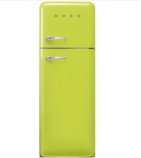 Smeg FAB30RLI5 Frigorifero ventilato, Compressore Inverter, Illuminazione interna a LED, Multiflow, Colore Verde Lime