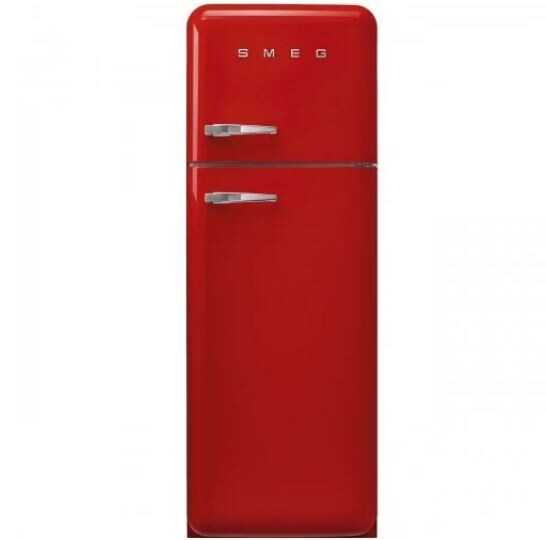 Smeg FAB30RRD5 Frigorifero ventilato, Compressore Inverter, Illuminazione interna a LED, Multiflow, Colore Rosso