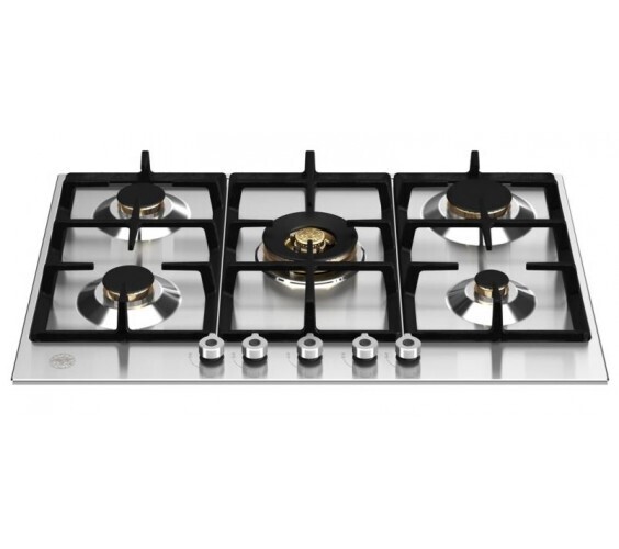 Bertazzoni P755CPROX Professional Piano cottura a gas 5 fuochi cm 75 - inox
