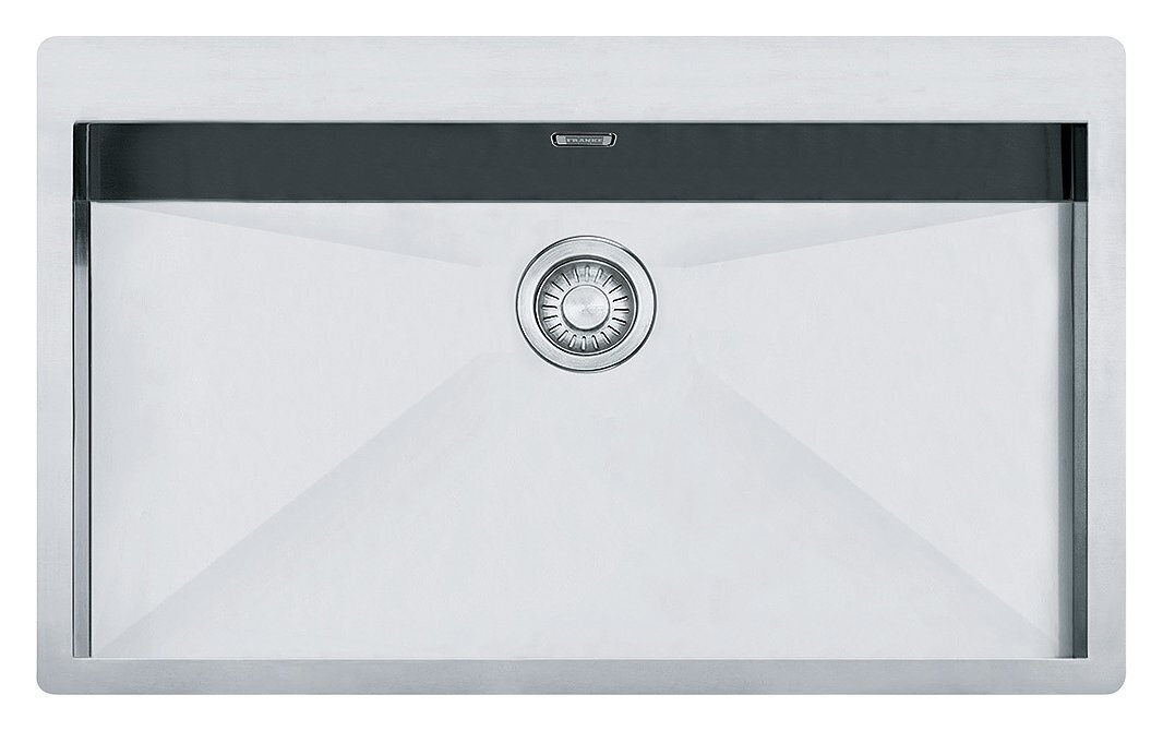 Franke PPX 210-78 TL Planar Lavello 1 vasca semifilo/filotop 78 x 51 - inox satinato - 127.0198.197