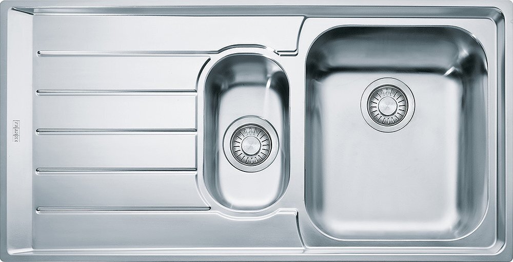 Franke NEX 651 Neptune Lavello 1 vasca e 1/2 incasso 100 x 51 con gocciolatoio destro - inox satinato - 101.0040.737