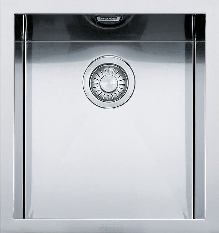 Franke PPX 110-38 Planar Lavello 1 vasca sottotop 38 x 41 - inox satinato - 122.0203.472