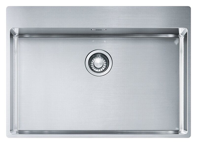 Franke BXX 210-68 TL Box Lavello 1 vasca semifilo/filotop 72 x 51 - inox satinato - 127.0378.049