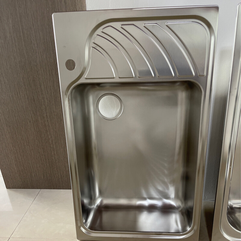 VI08611 lavello inox plados 86x50 monovasca gocc dx VI08611 lavello inox plados 86x50 monovasca gocc dx