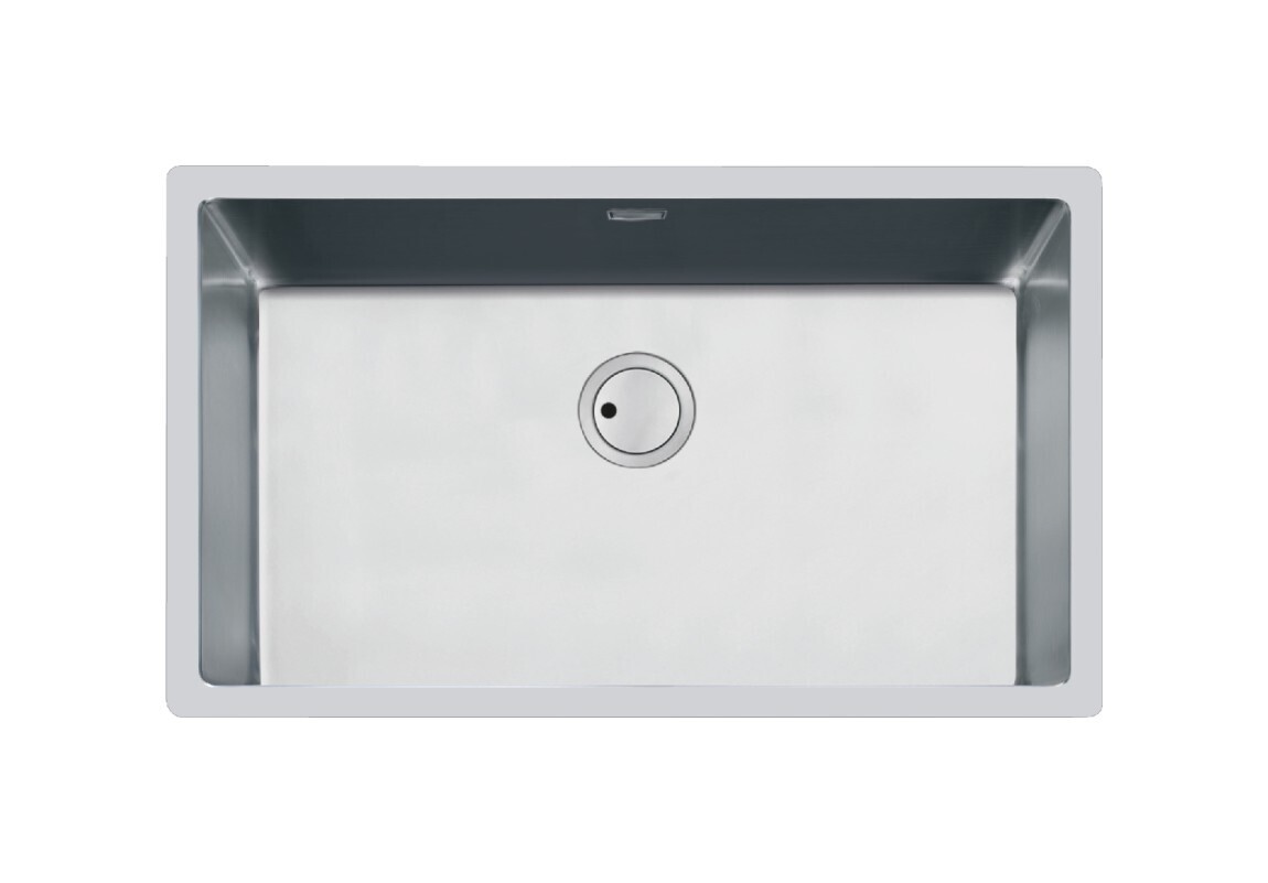 Foster 3357850 S4001 Lavello sottotop 1 vasca cm 75 x 44 - inox spazzolato