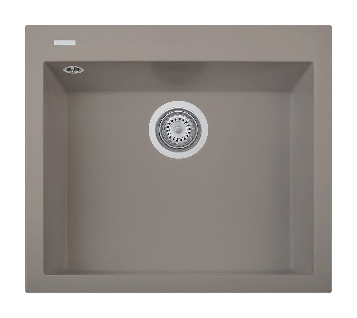 Plados Telma ON6010 UG 72 - MICROULTRAGRANIT One Lavello 1 vasca cm. 60x51 - tartufo