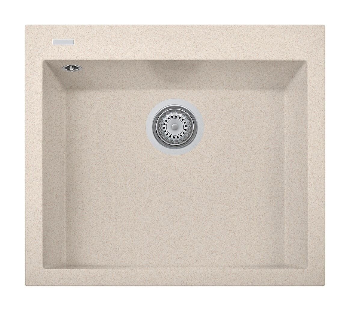 Plados Telma ON6010 UG 94 - MICROULTRAGRANIT One Lavello 1 vasca cm. 60x51 - avena