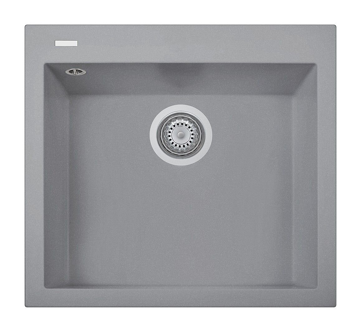 Plados Telma ON5610 UM 42 - ULTRAMETAL One Lavello 1 vasca 56 x 50 cm - titanio