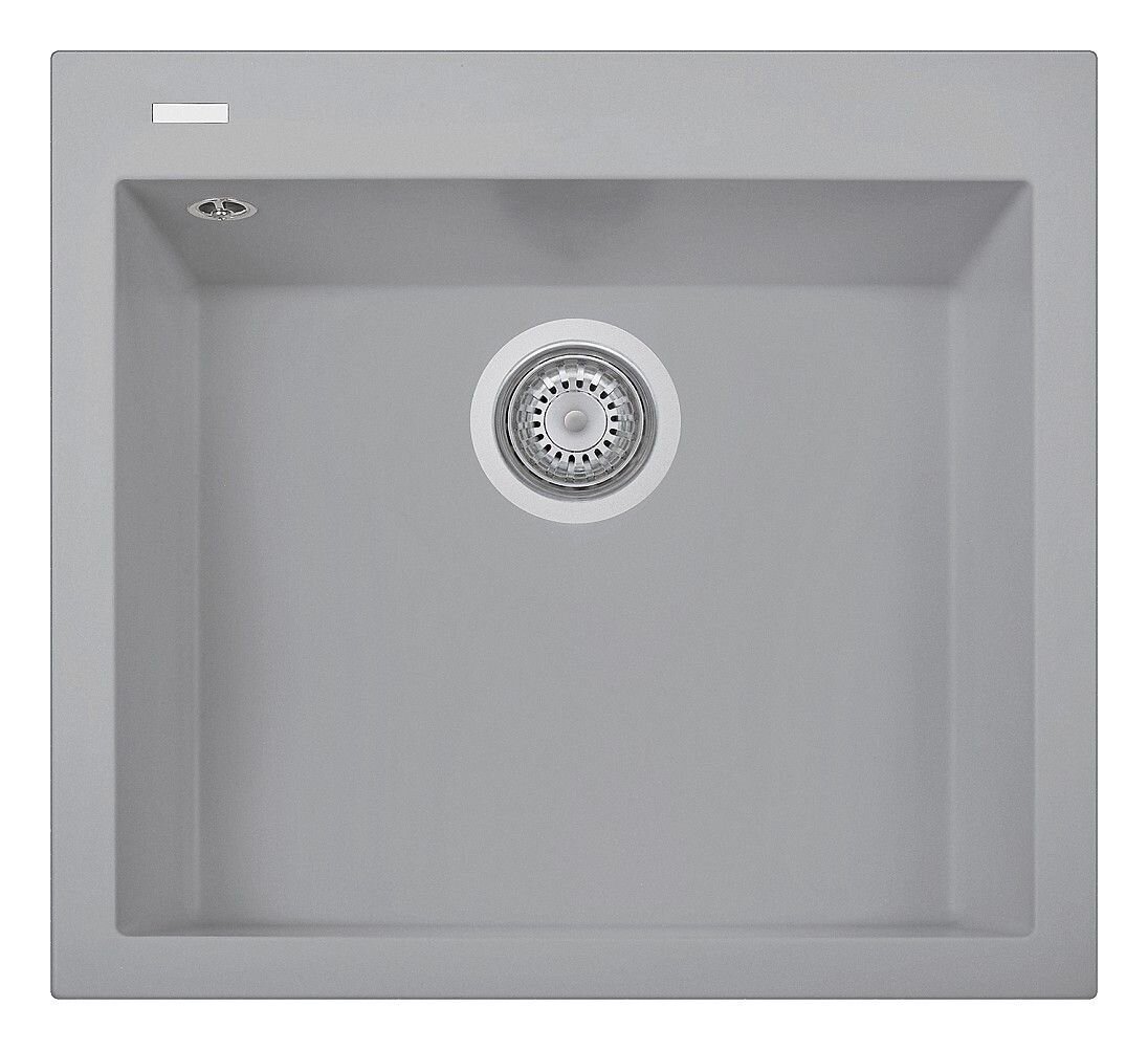 Plados Telma ON5610 NS N4 - NANOSTONE One Lavello 1 vasca cm. 56x50 - urban grey