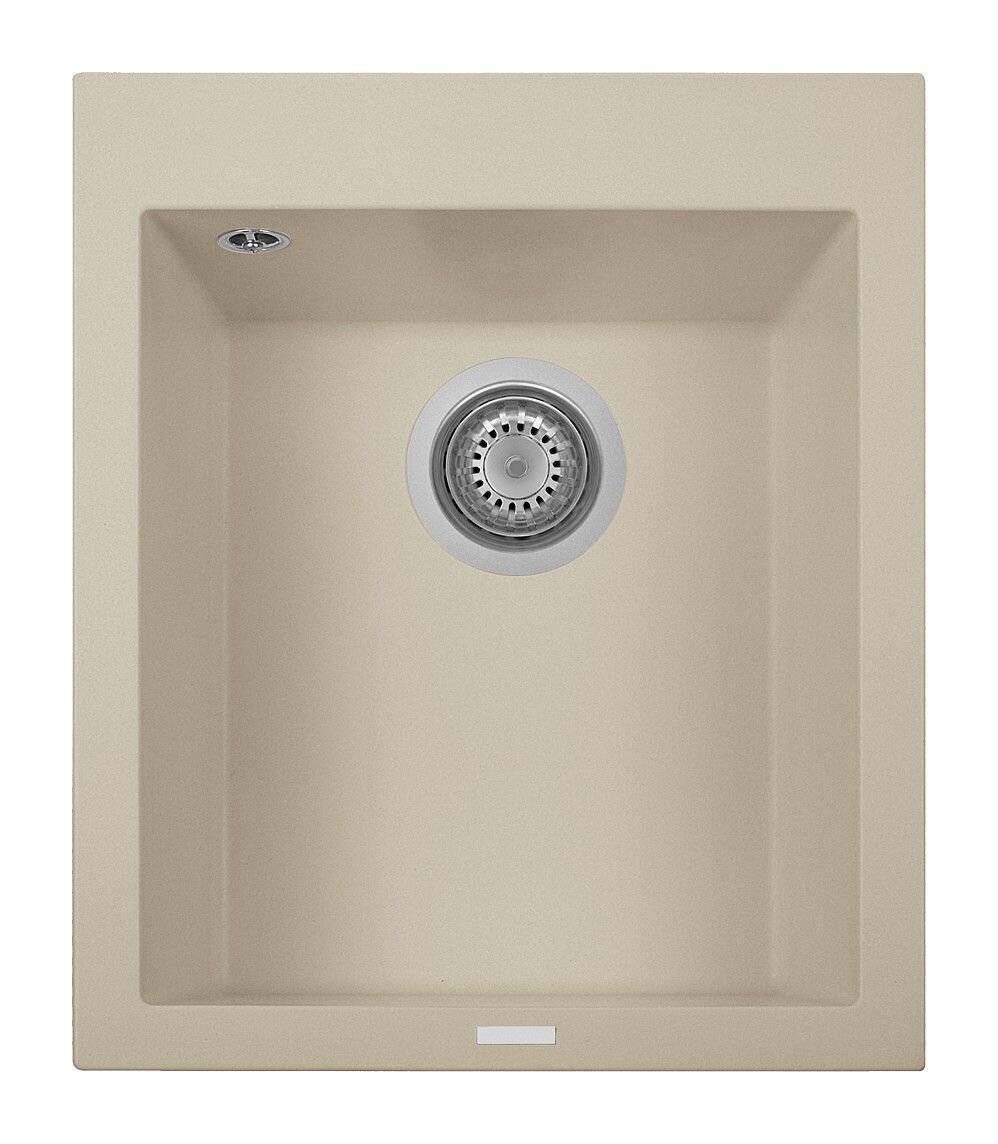 Plados Telma ON4110 UG 55 - MICROULTRAGRANIT One Lavello 1 vasca cm. 41x50 - sahara
