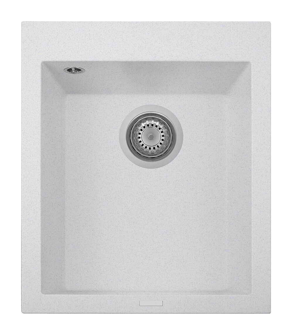 Plados Telma ON4110 UG 90 - MICROULTRAGRANIT One Lavello 1 vasca cm. 41x50 - bianco opale