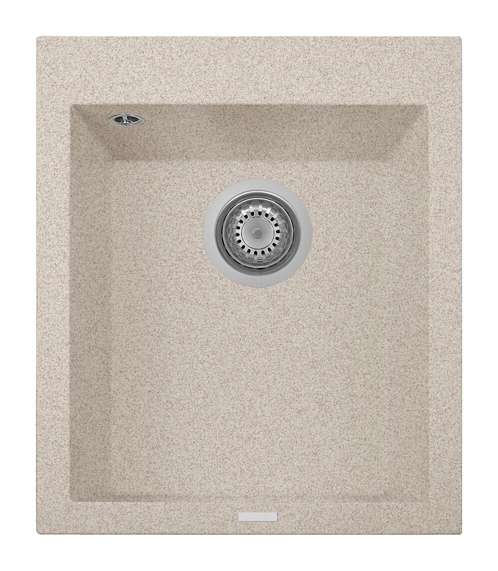 Plados Telma ON4110 UG 94 - MICROULTRAGRANIT One Lavello 1 vasca cm. 41x50 - avena