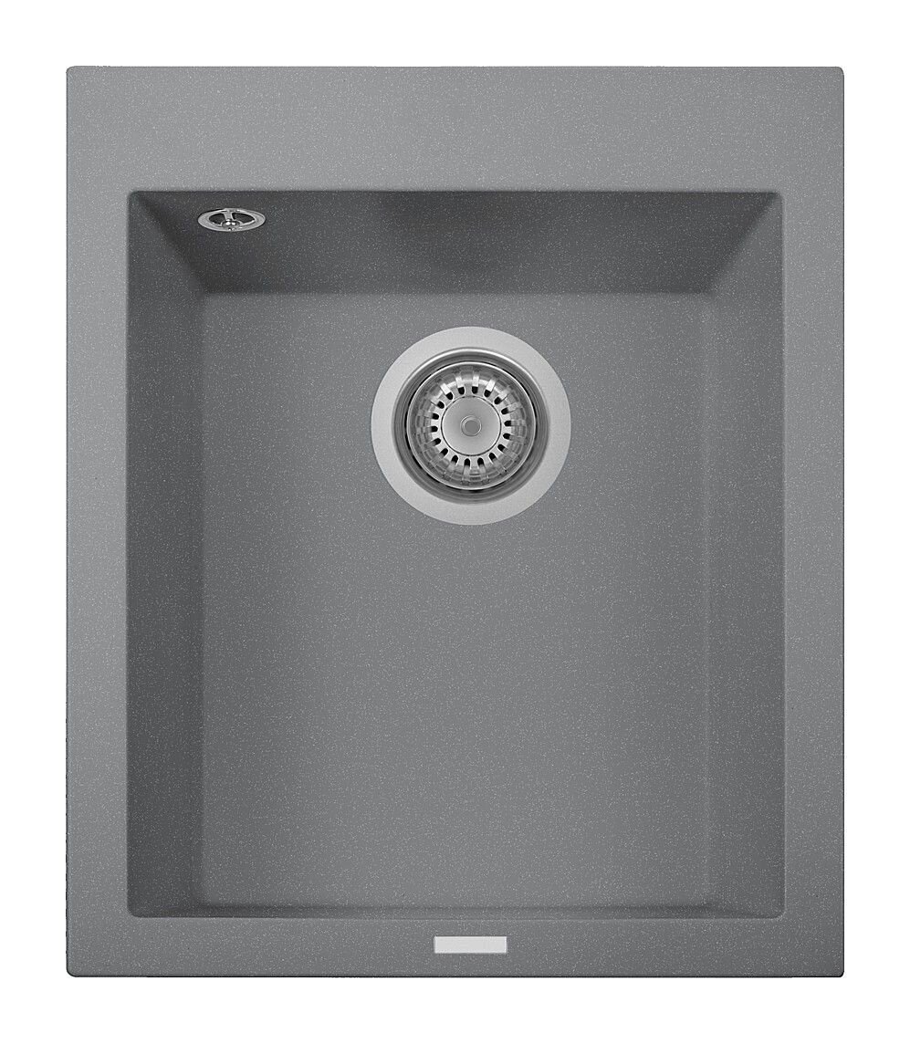 Plados Telma ON4110 UM 42 - ULTRAMETAL One Lavello 1 vasca 41 x 50 cm - titanio
