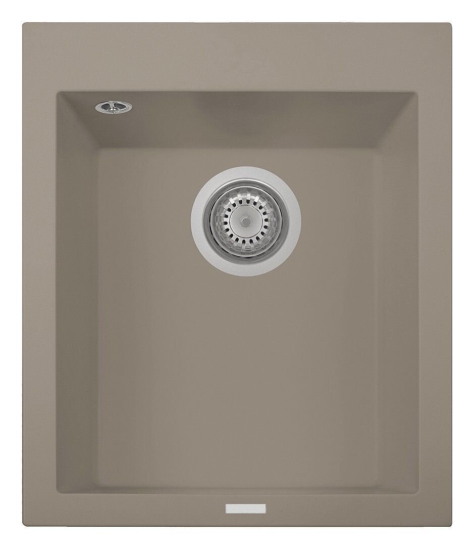 Plados Telma ON4110 NS N3 - NANOSTONE One Lavello 1 vasca cm. 41x50 - argan