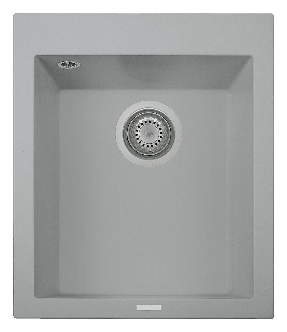 Plados Telma ON4110 NS N4 - NANOSTONE One Lavello 1 vasca cm. 41x50 - urban grey