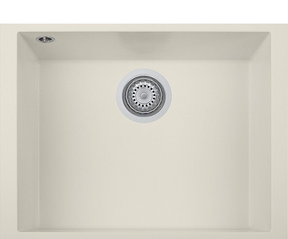 Plados Telma ON6010ST UG 56 - MICROULTRAGRANIT One Lavello 1 vasca cm. 60x44 - jasmine