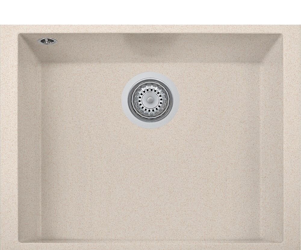 Plados Telma ON6010ST UG 94 - MICROULTRAGRANIT One Lavello 1 vasca cm. 60x44 - avena