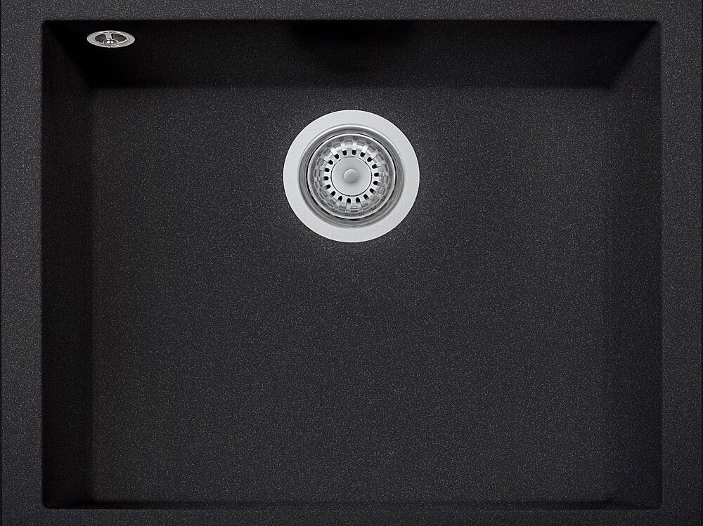 Plados Telma ON6010ST UM 44 - ULTRAMETAL One Lavello 1 vasca cm. 60x44 - nero