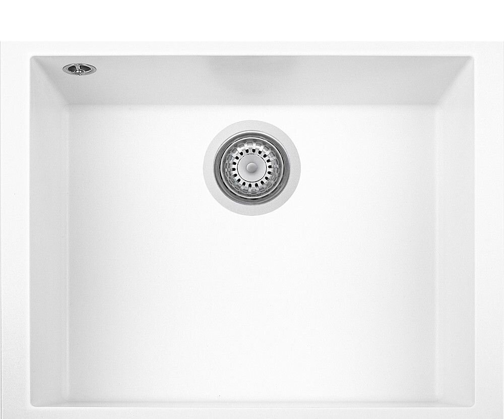 Plados Telma ON6010ST NS N1 - NANOSTONE One Lavello 1 vasca cm. 60x44 - pure white