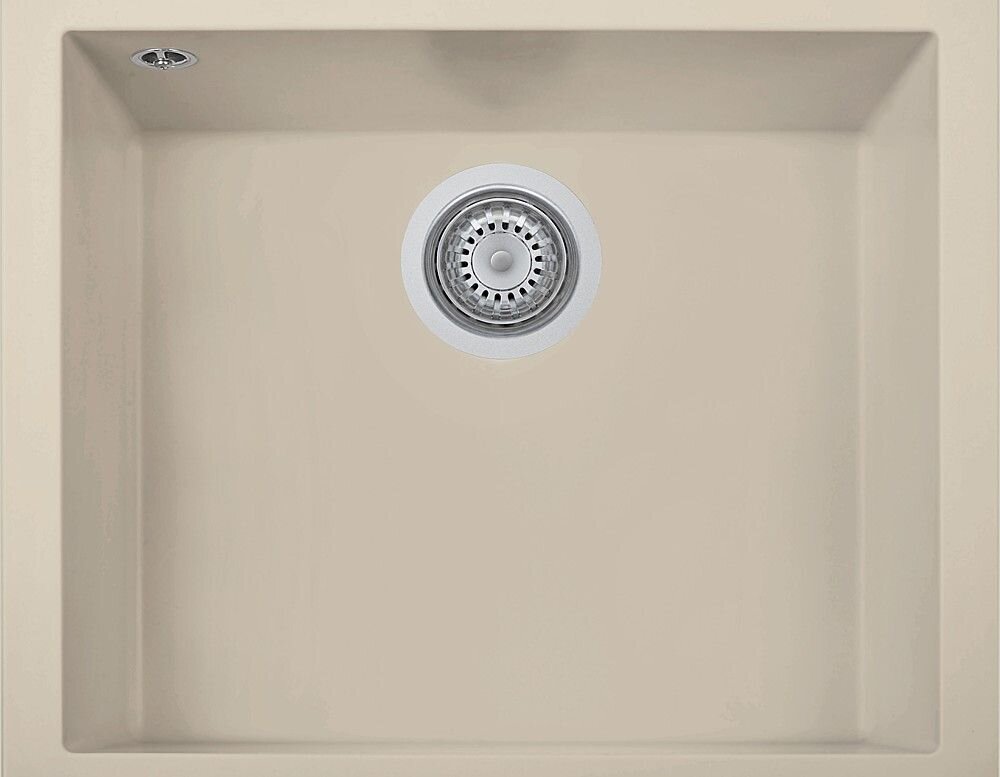 Plados Telma ON5610ST UG 55 - MICROULTRAGRANIT One Lavello 1 vasca cm. 56x44 - sahara