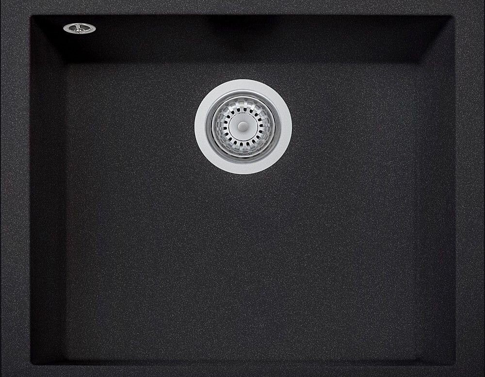 Plados Telma ON5610ST UM 44 - ULTRAMETAL One Lavello 1 vasca cm. 56x44 - nero