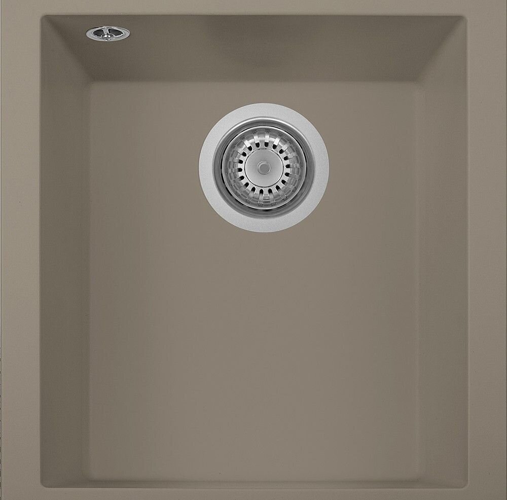 Plados Telma ON4110ST UG 72 - MICROULTRAGRANIT One Lavello 1 vasca cm. 41x44 - tartufo