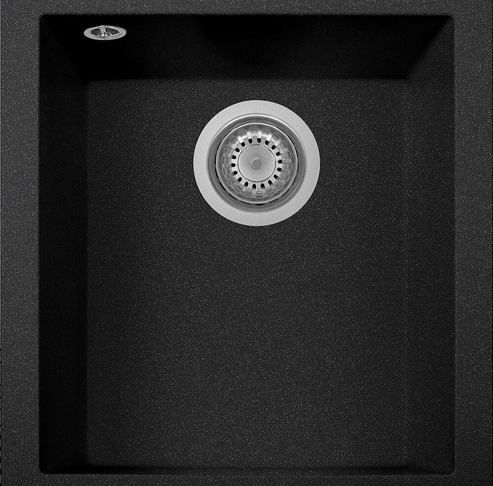 Plados Telma ON4110ST UM 44 - ULTRAMETAL One Lavello 1 vasca cm. 41x44 - nero