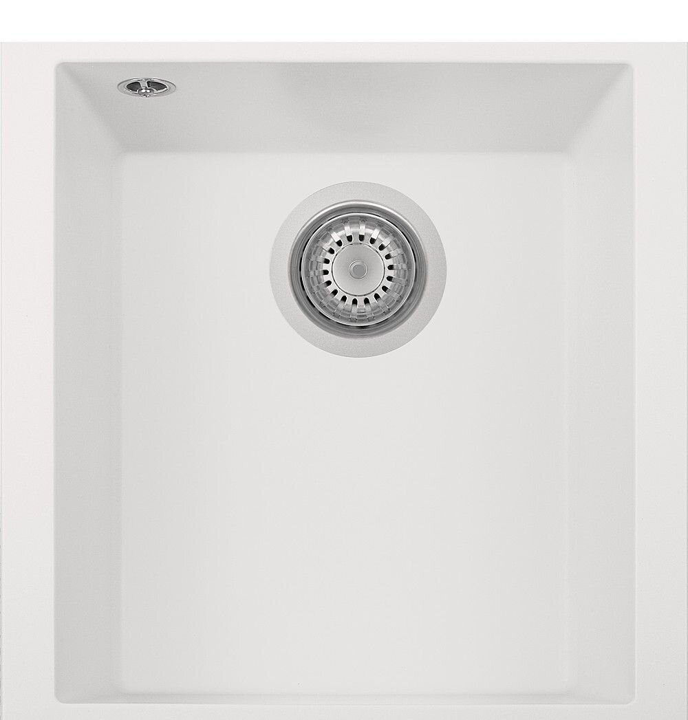 Plados Telma ON4110ST NS N1 - NANOSTONE One Lavello 1 vasca cm. 41x44 - pure white