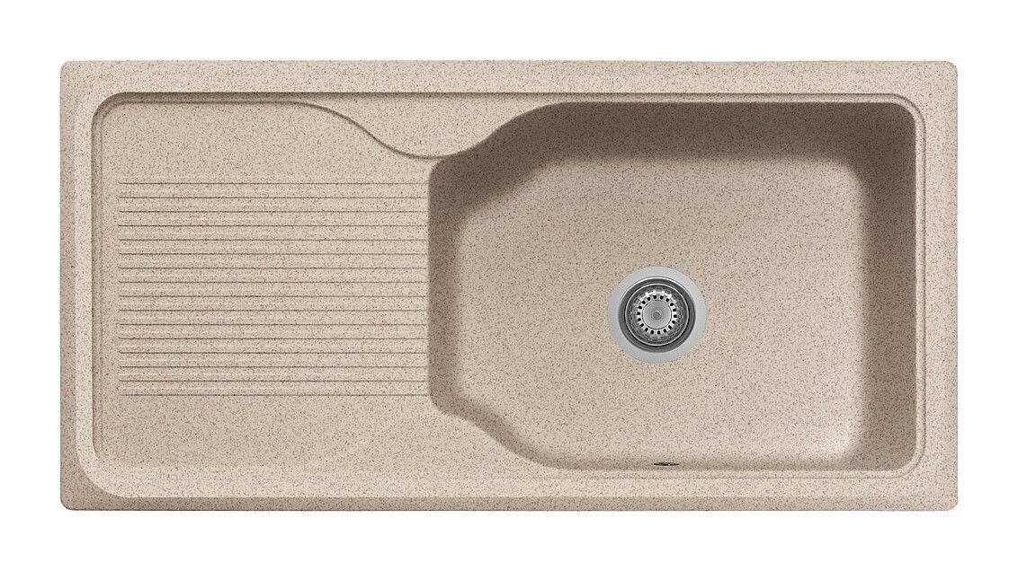 Plados Telma DB09910 UG 94 - MICROULTRAGRANIT Harmony Lavello 1 vasca + gocciolatoio reversibile - avena
