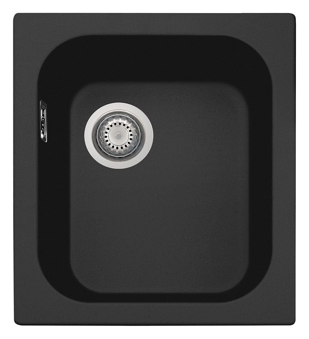 Plados Telma HR4321 UG 70 - MICROULTRAGRANIT Harmony Lavello 1 vasca reversibile 43 x 50 cm - nero matt