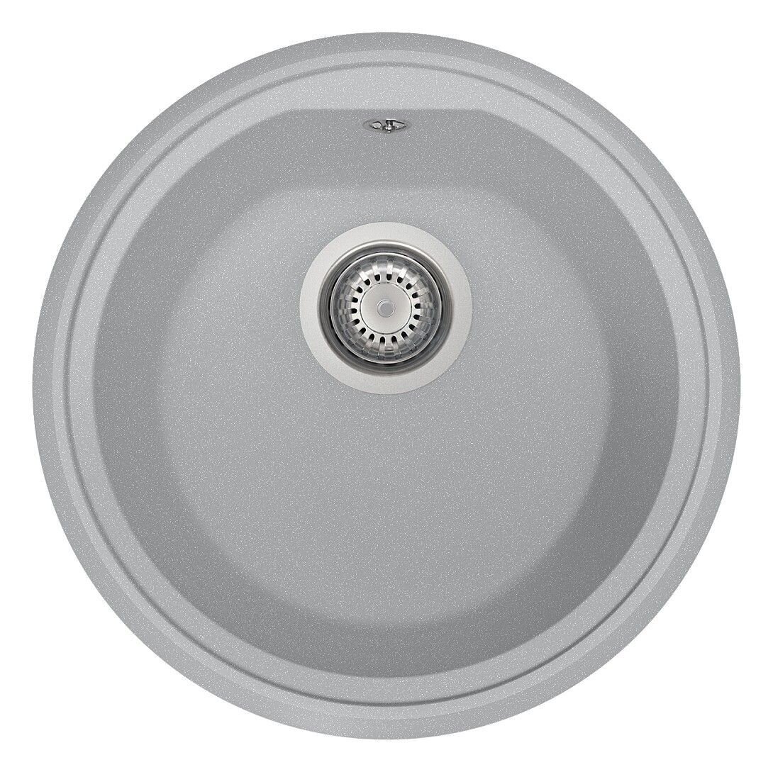 Plados Telma PL4351 UM 41 - ULTRAMETAL Atlantic Lavello tondo 1 vasca cm. 44 - alluminio