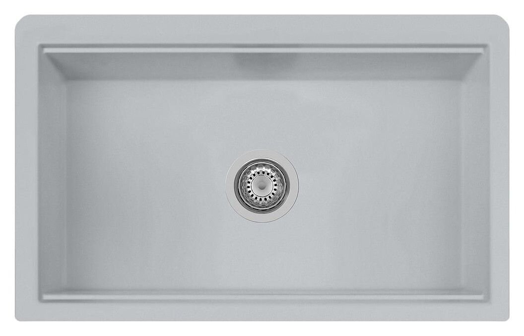 Plados Telma LX8410 UM 41 - ULTRAMETAL Lux Lavello 1 vasca cm. 84 x 52 - alluminio