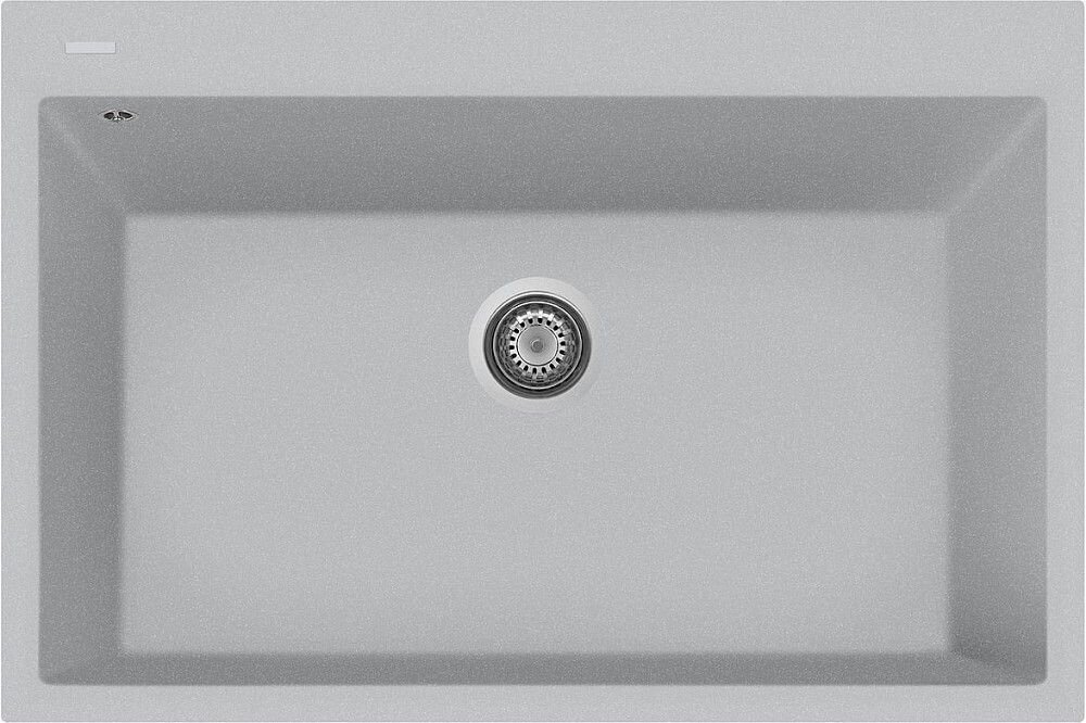 Plados Telma ON8410 UM 41 - ULTRAMETAL One Lavello 1 vasca cm. 84 x 56 - alluminio