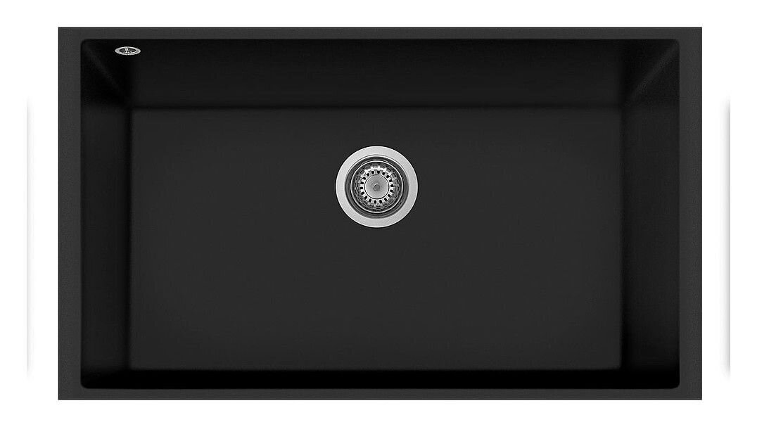 Plados Telma ON8410ST UG 70 - MICROULTRAGRANIT One Lavello 1 vasca 84 x 48 cm - nero matt