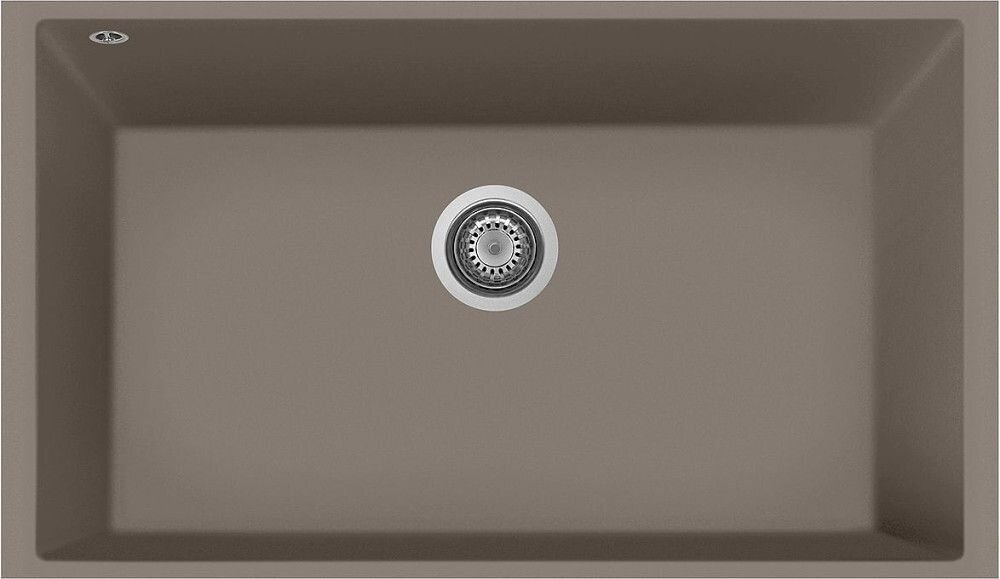 Plados Telma ON8410ST UG 72 - MICROULTRAGRANIT One Lavello 1 vasca cm. 84 x 48 - tartufo