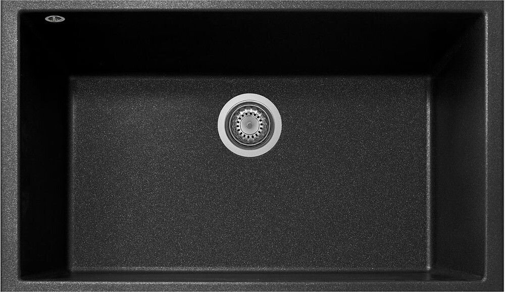 Plados Telma ON8410ST UM 44 - ULTRAMETAL One Lavello 1 vasca cm. 84 x 48 - nero