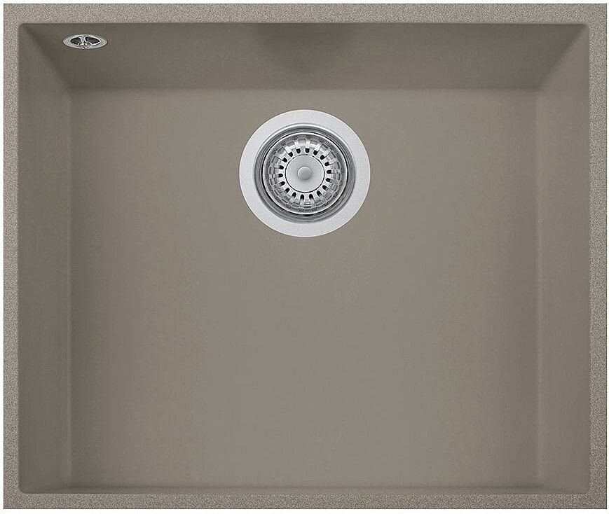 Plados Telma ON5610IT NS N3 - NANOSTONE One Lavello 1 vasca cm. 53 x 44 - argan