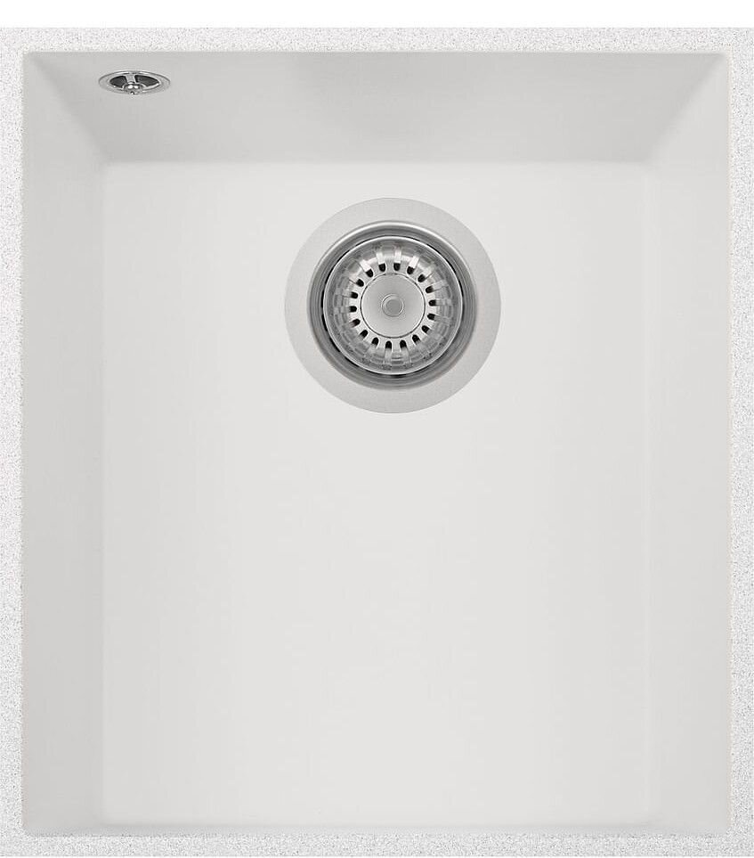 Plados Telma ON4110IT NS N1 - NANOSTONE One Lavello 1 vasca cm. 38 x 44 - pure white