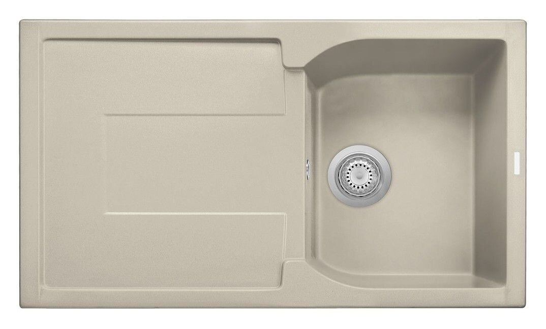 Plados Telma CX0861 UG 55 - MICROULTRAGRANIT Corax Lavello 1 vasca + gocciolatoio reversibile cm. 86 x 50 - sahara