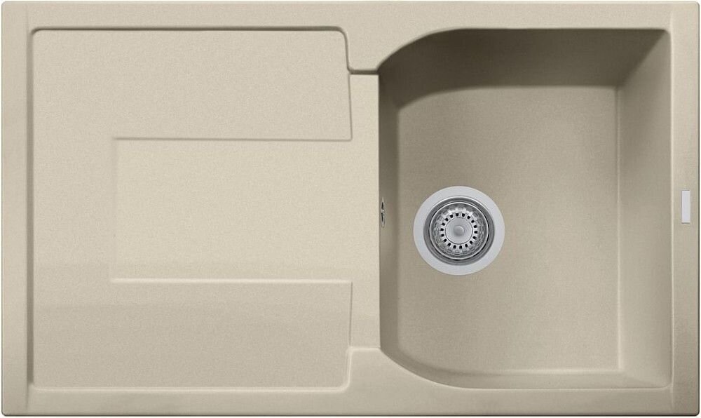 Plados Telma CX0791 UG 55 - MICROULTRAGRANIT Corax Lavello 1 vasca + gocciolatoio reversibile cm. 79 x 50 - sahara