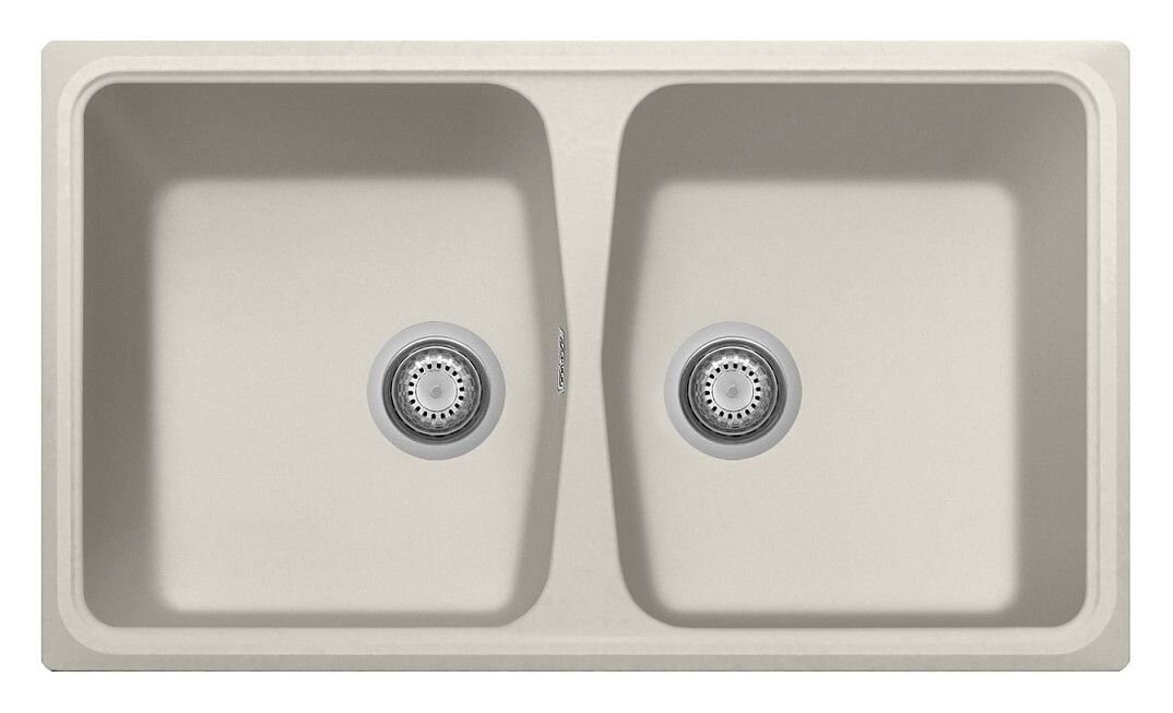 Plados Telma SP0862 UG 56 - MICROULTRAGRANIT Spazio Lavello 2 vasche cm. 86 x 50 - jasmine