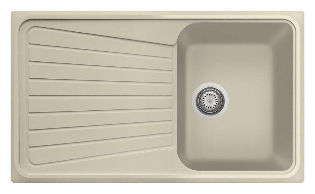 Plados Telma SP0791 UG 55 - MICROULTRAGRANIT Spazio Lavello 1 vasca + gocciolatoio reversibile cm. 79 x 50 - sahara
